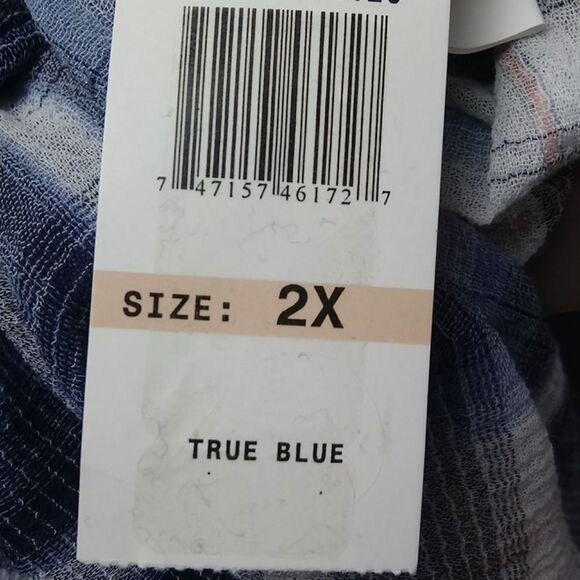 NWT Women’s Gibson Latimer blouse sz 2X. - Picture 7 of 8